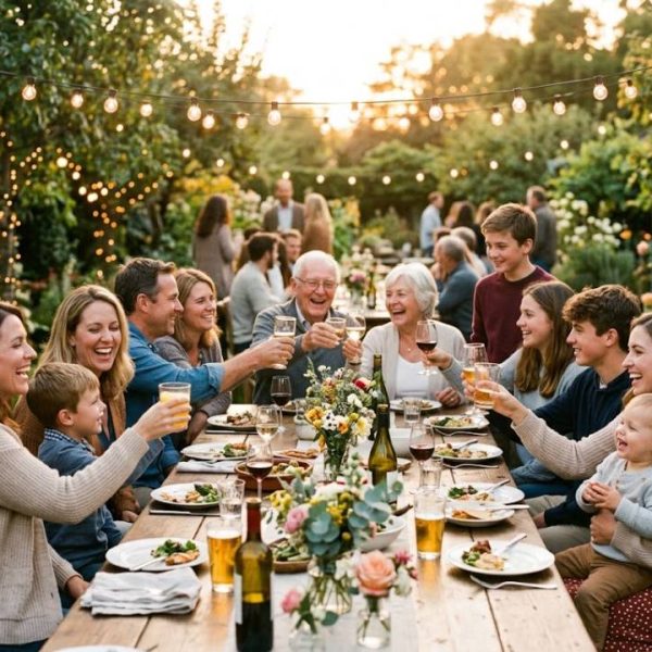 Réunir sa famille pour une fête quand on vit à l'étranger